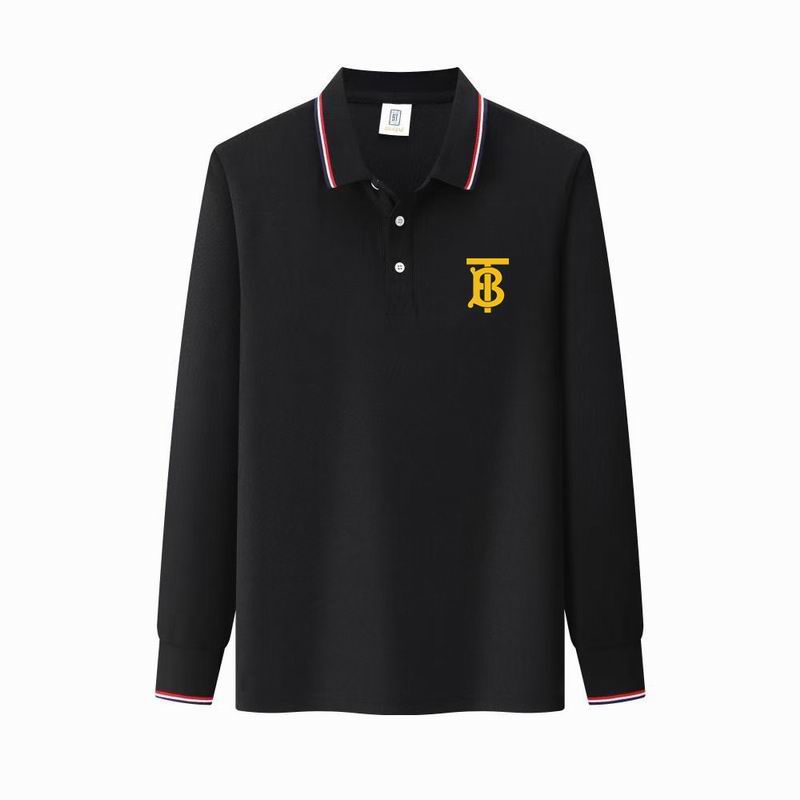Burberry long-sleeve POLO shirts-B1801P